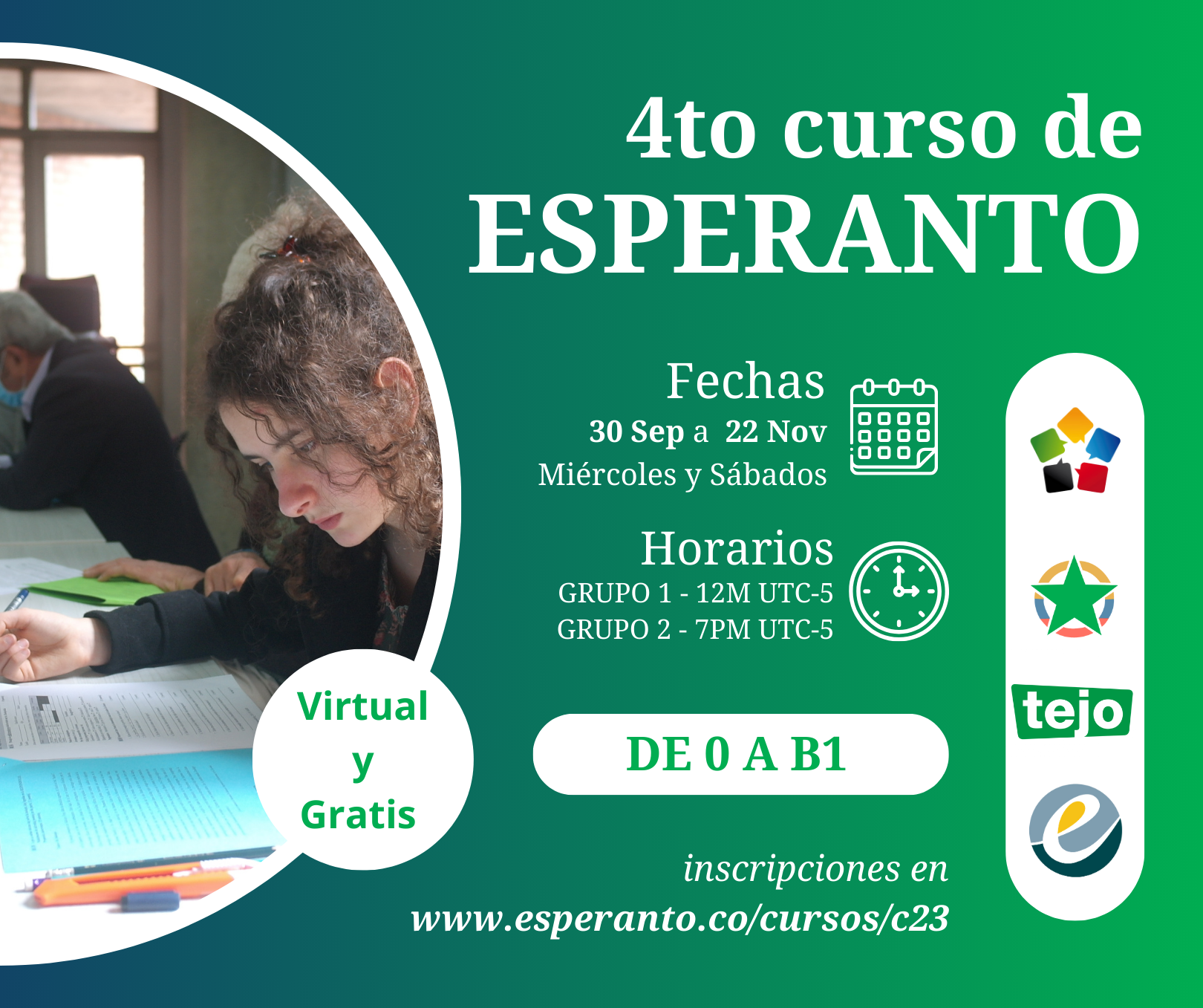 4to Curso de Esperanto para hispanohablantes - 2023 1